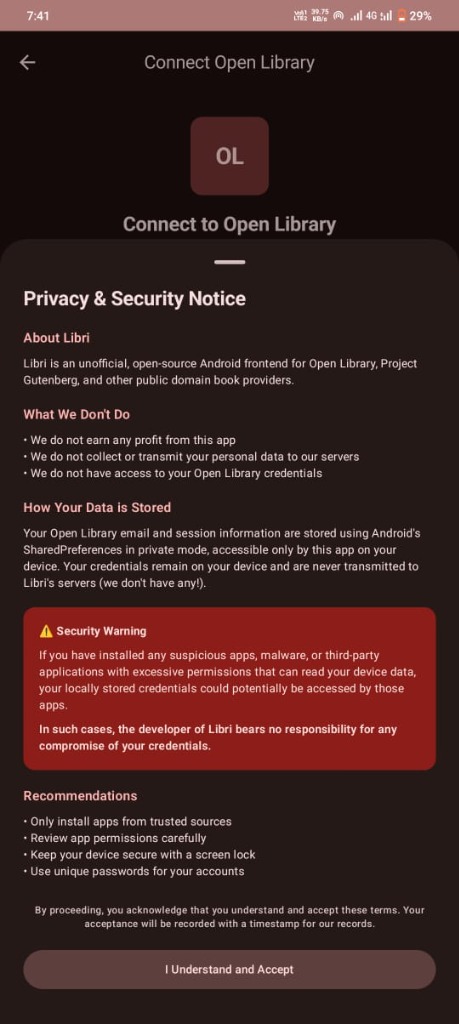 Libri Privacy Notice